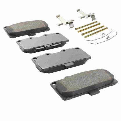 Quality-Built Black Series Semi-Metallic Brake Pads 1003-1182M
