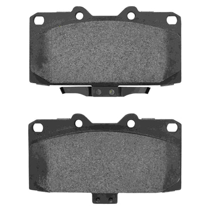 Quality-Built Black Series Semi-Metallic Brake Pads 1003-1182M