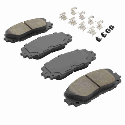 Quality-Built Black Series Ceramic Brake Pads 1003-1184AC