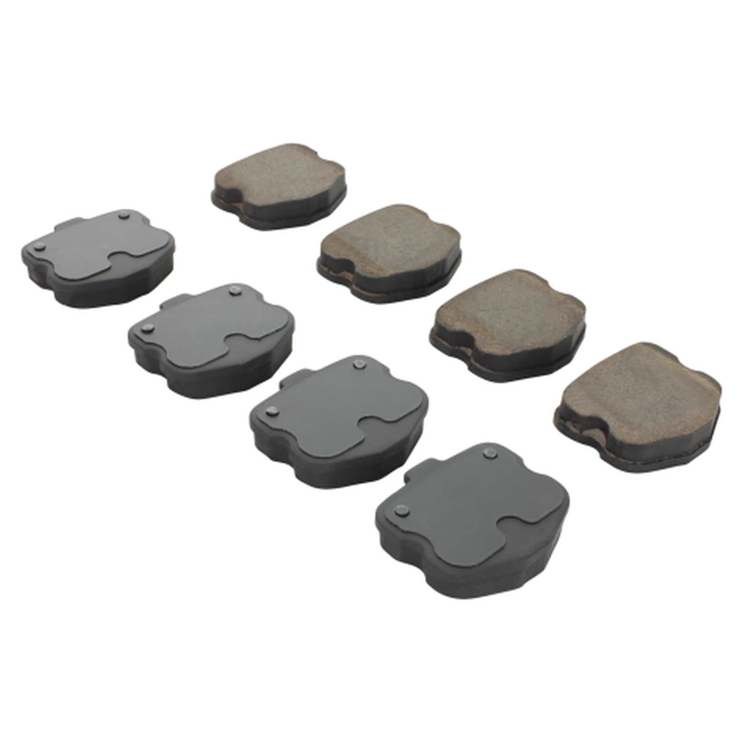 Quality-Built Black Series Semi-Metallic Brake Pads 1003-1185AM
