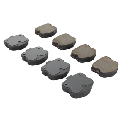 Quality-Built Black Series Semi-Metallic Brake Pads 1003-1185AM