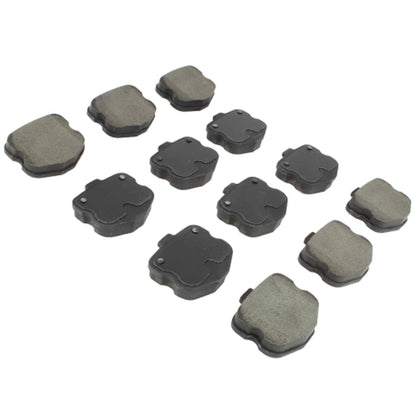 Quality-Built Black Series Semi-Metallic Brake Pads 1003-1185M