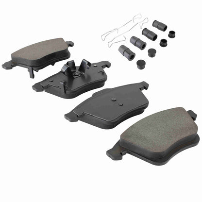 Quality-Built Black Series Semi-Metallic Brake Pads 1003-1186M