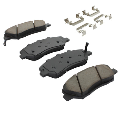 Quality-Built Black Series Ceramic Brake Pads 1003-1202C