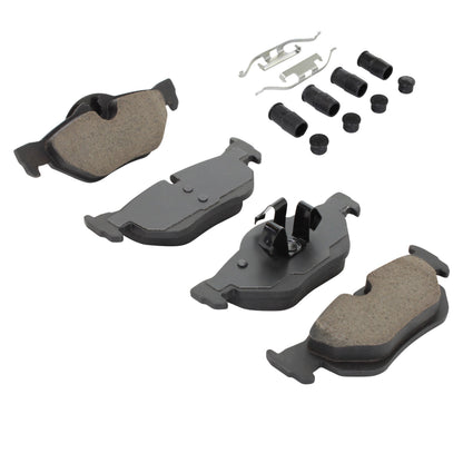 Quality-Built Black Series Semi-Metallic Brake Pads 1003-1267M