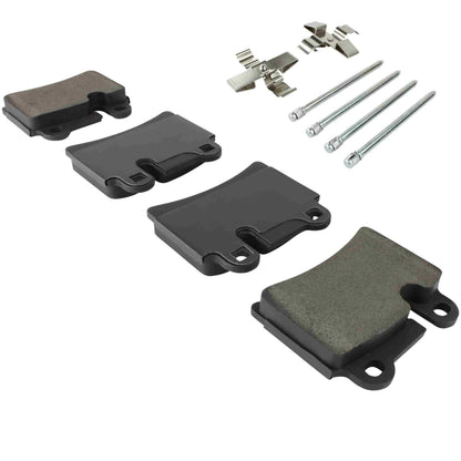 Quality-Built Black Series Semi-Metallic Brake Pads 1003-1277M