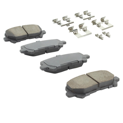Quality-Built Black Series Ceramic Brake Pads 1003-1281C
