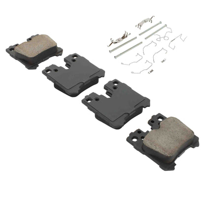 Quality-Built Black Series Semi-Metallic Brake Pads 1003-1283M