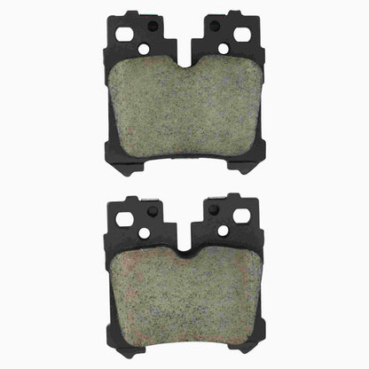 Quality-Built Black Series Semi-Metallic Brake Pads 1003-1283M