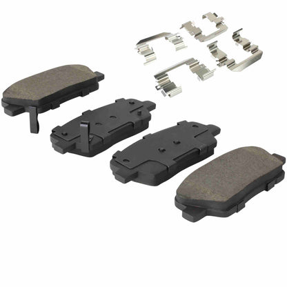 Quality-Built Black Series Ceramic Brake Pads 1003-1284CC