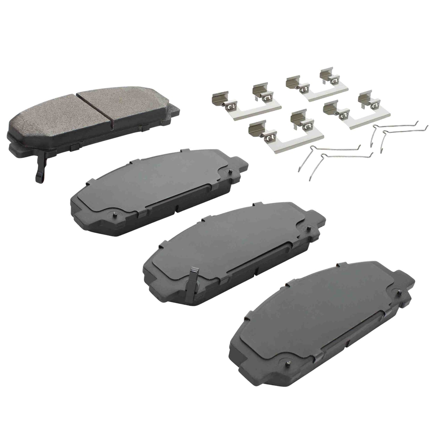 Quality-Built Black Series Ceramic Brake Pads 1003-1286C