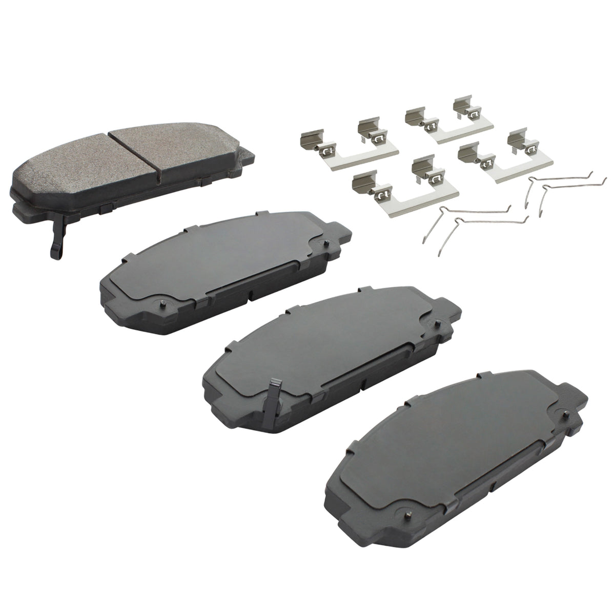 Quality-Built Black Series Ceramic Brake Pads 1003-1286C