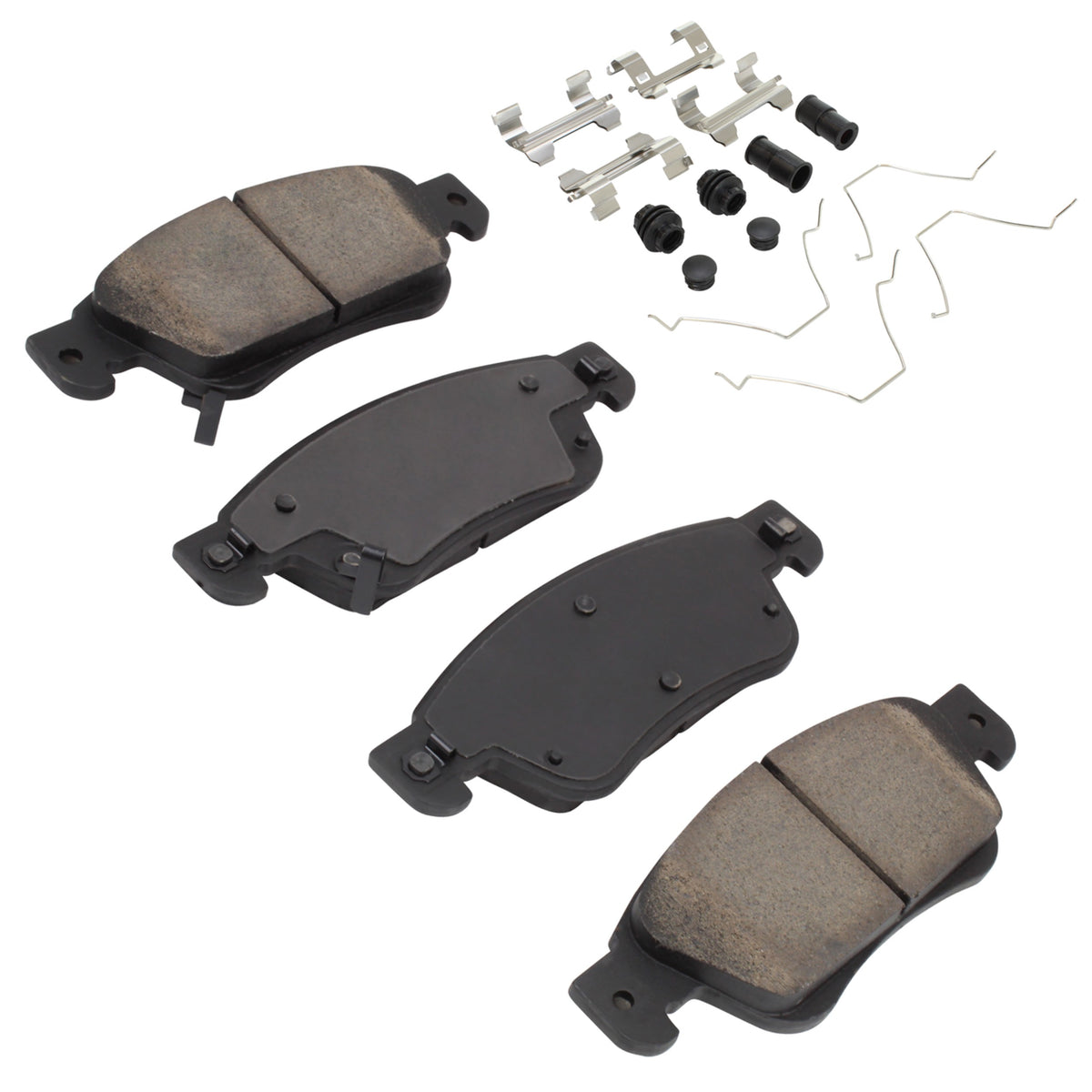 Quality-Built Black Series Ceramic Brake Pads 1003-1287C