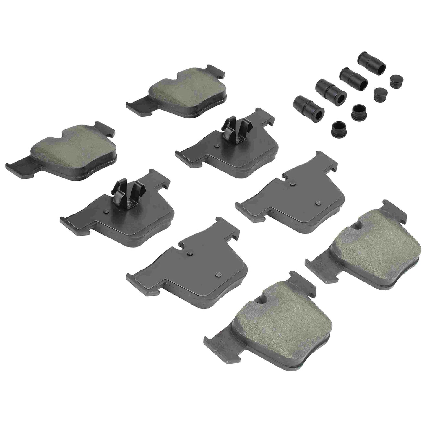 Quality-Built Black Series Semi-Metallic Brake Pads 1003-1289M