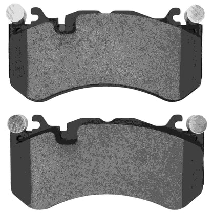 Quality-Built Black Series Semi-Metallic Brake Pads 1003-1291AM