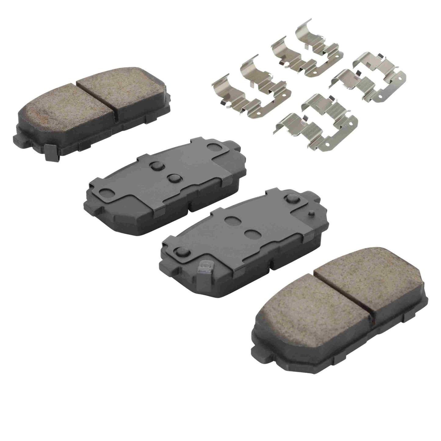 Quality-Built Black Series Ceramic Brake Pads 1003-1296C