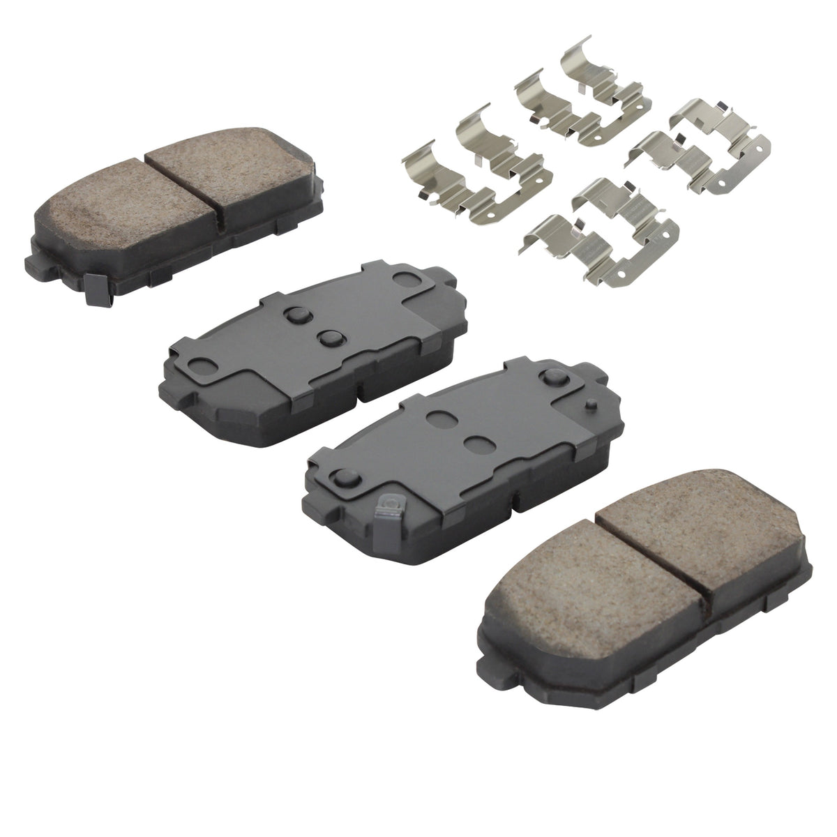 Quality-Built Black Series Ceramic Brake Pads 1003-1296C