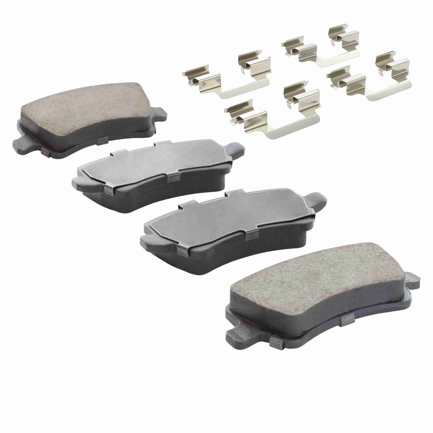 Quality-Built Black Series Semi-Metallic Brake Pads 1003-1307AM