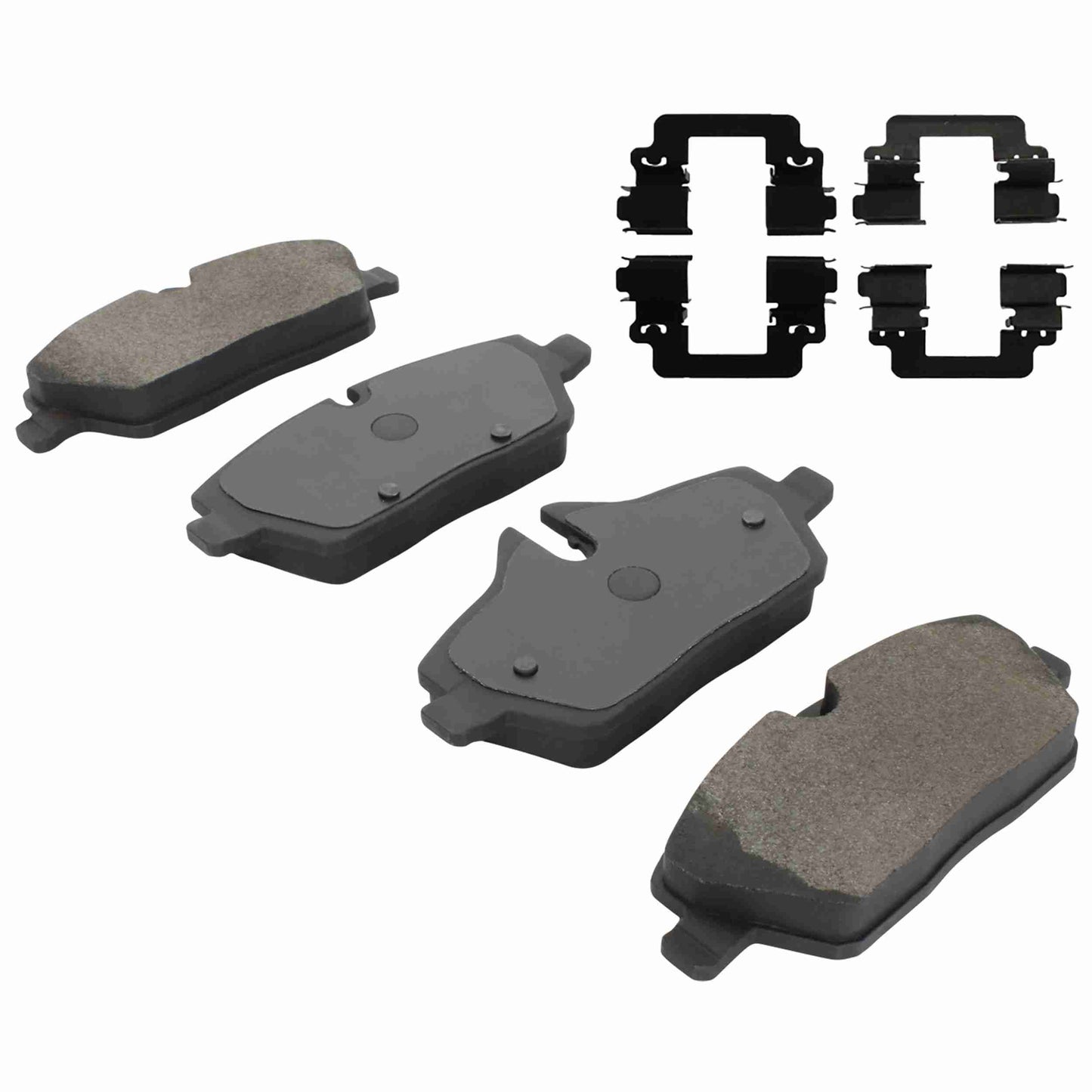 Quality-Built Black Series Semi-Metallic Brake Pads 1003-1308AM