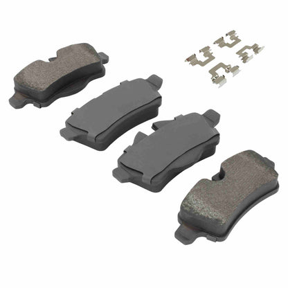 Quality-Built Black Series Semi-Metallic Brake Pads 1003-1309M