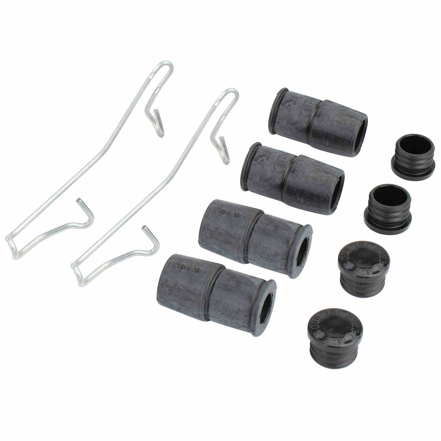 Quality-Built Black Series Semi-Metallic Brake Pads 1003-1322AM