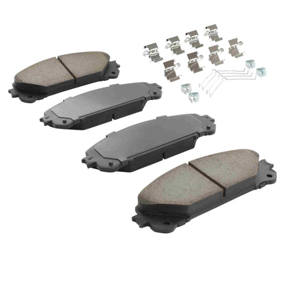 Quality-Built Black Series Ceramic Brake Pads 1003-1324C