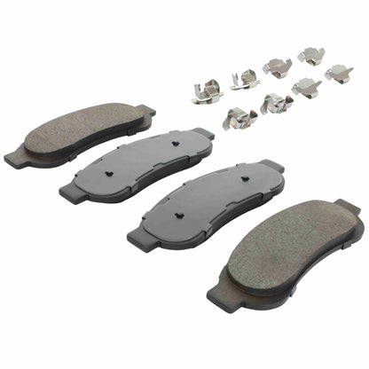 Quality-Built Black Series Semi-Metallic Brake Pads 1003-1334M
