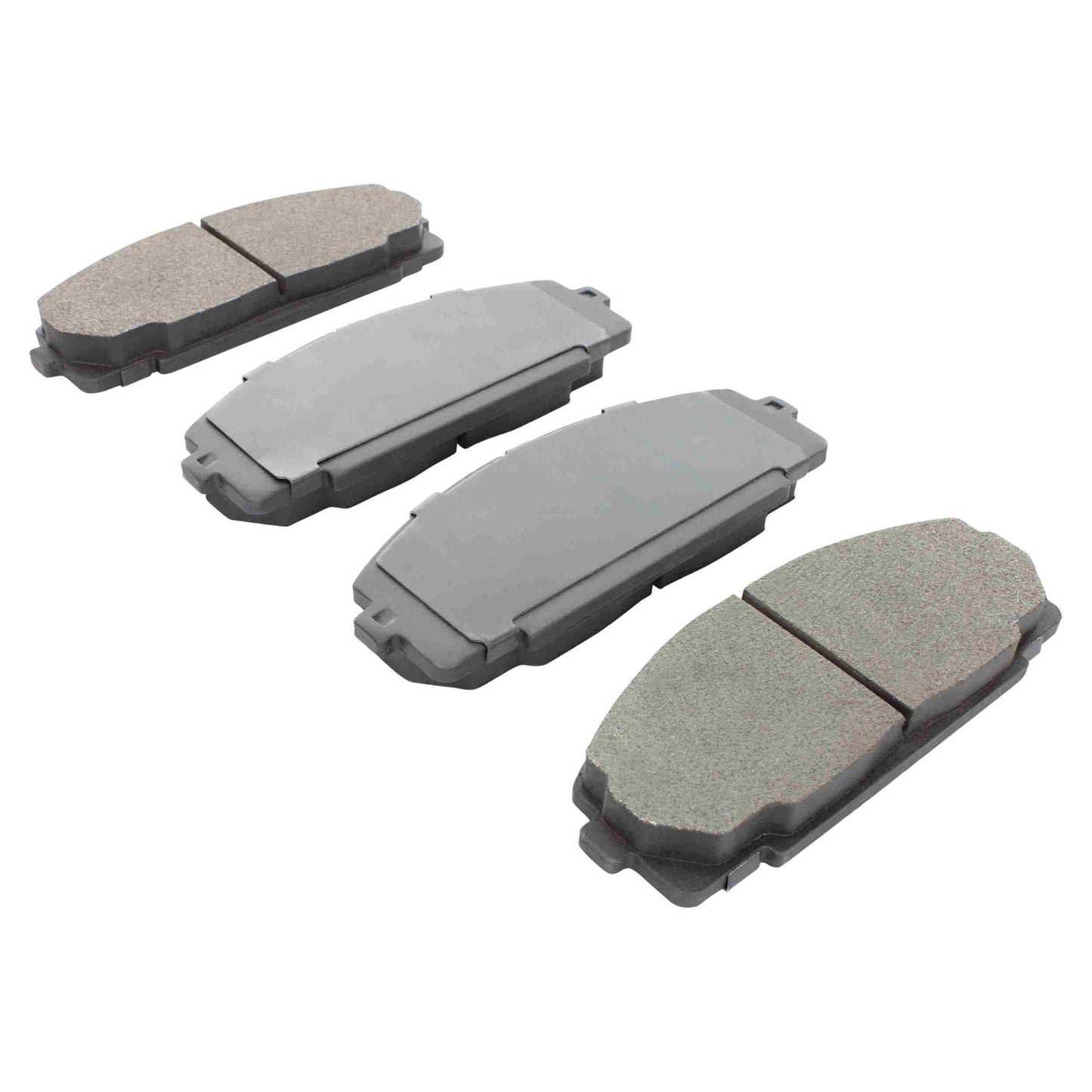Quality-Built Black Series Semi-Metallic Brake Pads 1003-1344M