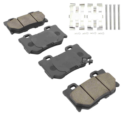 Quality-Built Black Series Ceramic Brake Pads 1003-1347C