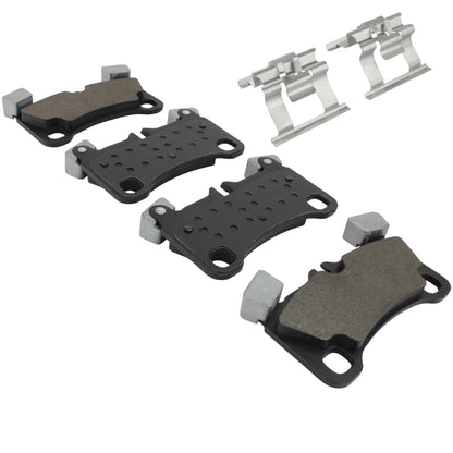 Quality-Built Black Series Semi-Metallic Brake Pads 1003-1350M