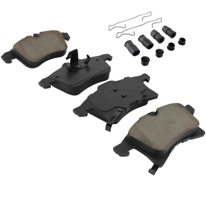 Quality-Built Black Series Ceramic Brake Pads 1003-1361C