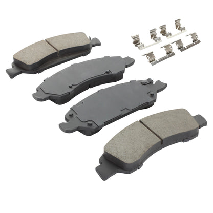 Quality-Built Black Series Semi-Metallic Brake Pads 1003-1363M