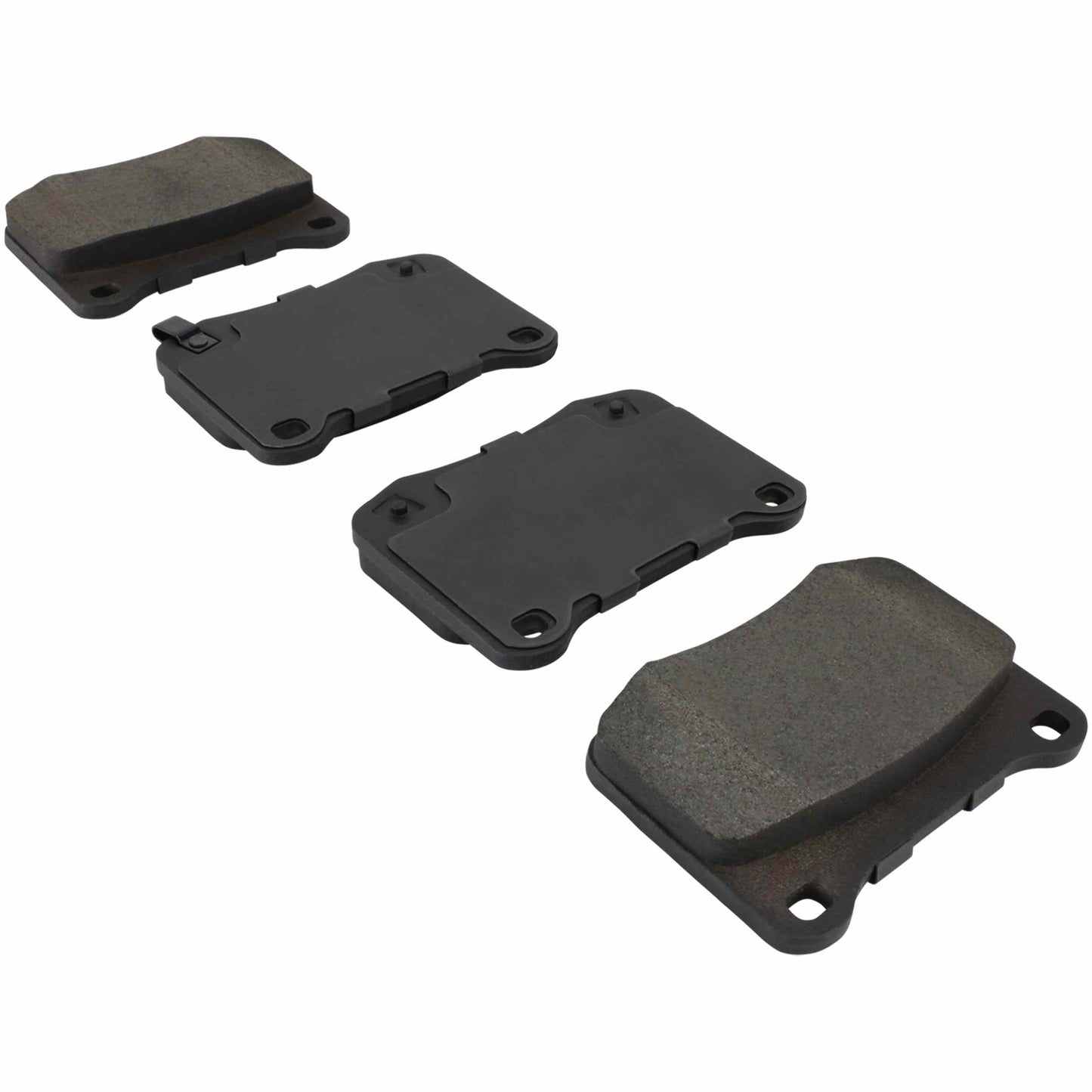 Quality-Built Black Series Semi-Metallic Brake Pads 1003-1366M