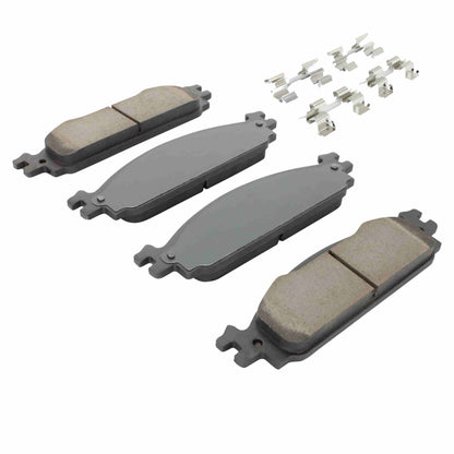 Quality-Built Black Series Ceramic Brake Pads 1003-1376C