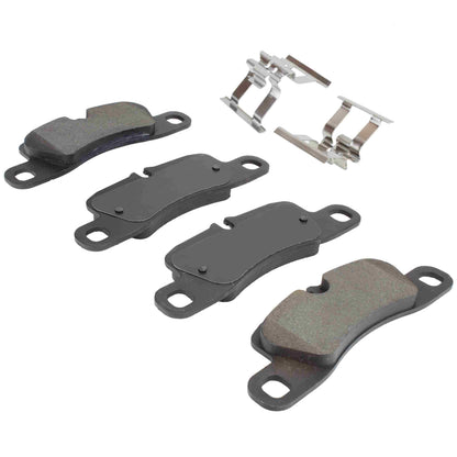 Quality-Built Black Series Semi-Metallic Brake Pads 1003-1390AM