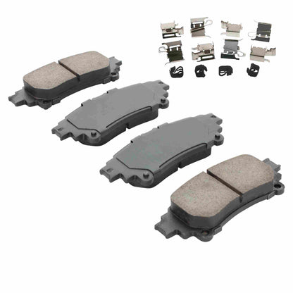 Quality-Built Black Series Ceramic Brake Pads 1003-1391AC