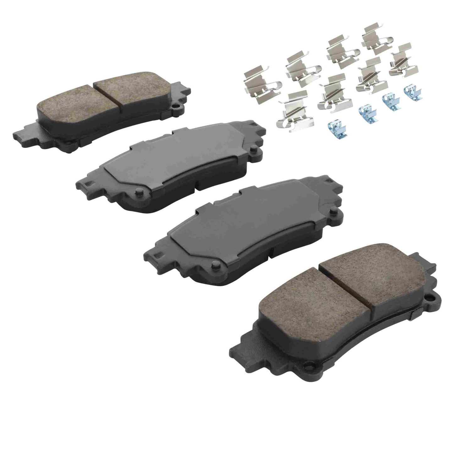 Quality-Built Black Series Ceramic Brake Pads 1003-1391C