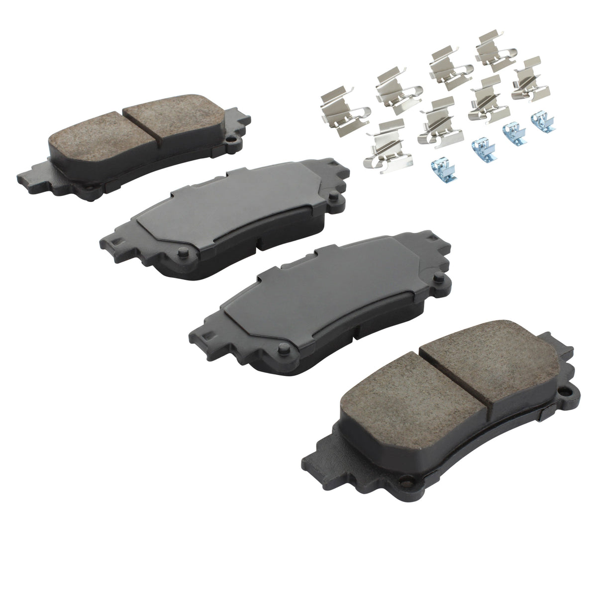 Quality-Built Black Series Ceramic Brake Pads 1003-1391C