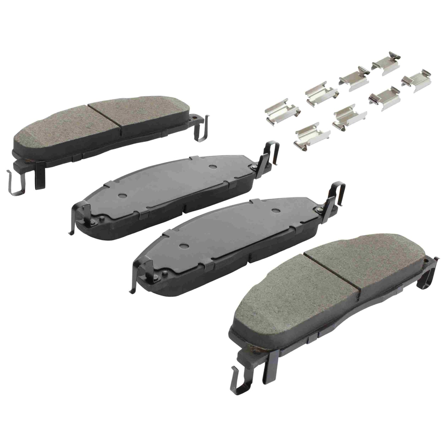 Quality-Built Black Series Semi-Metallic Brake Pads 1003-1400M