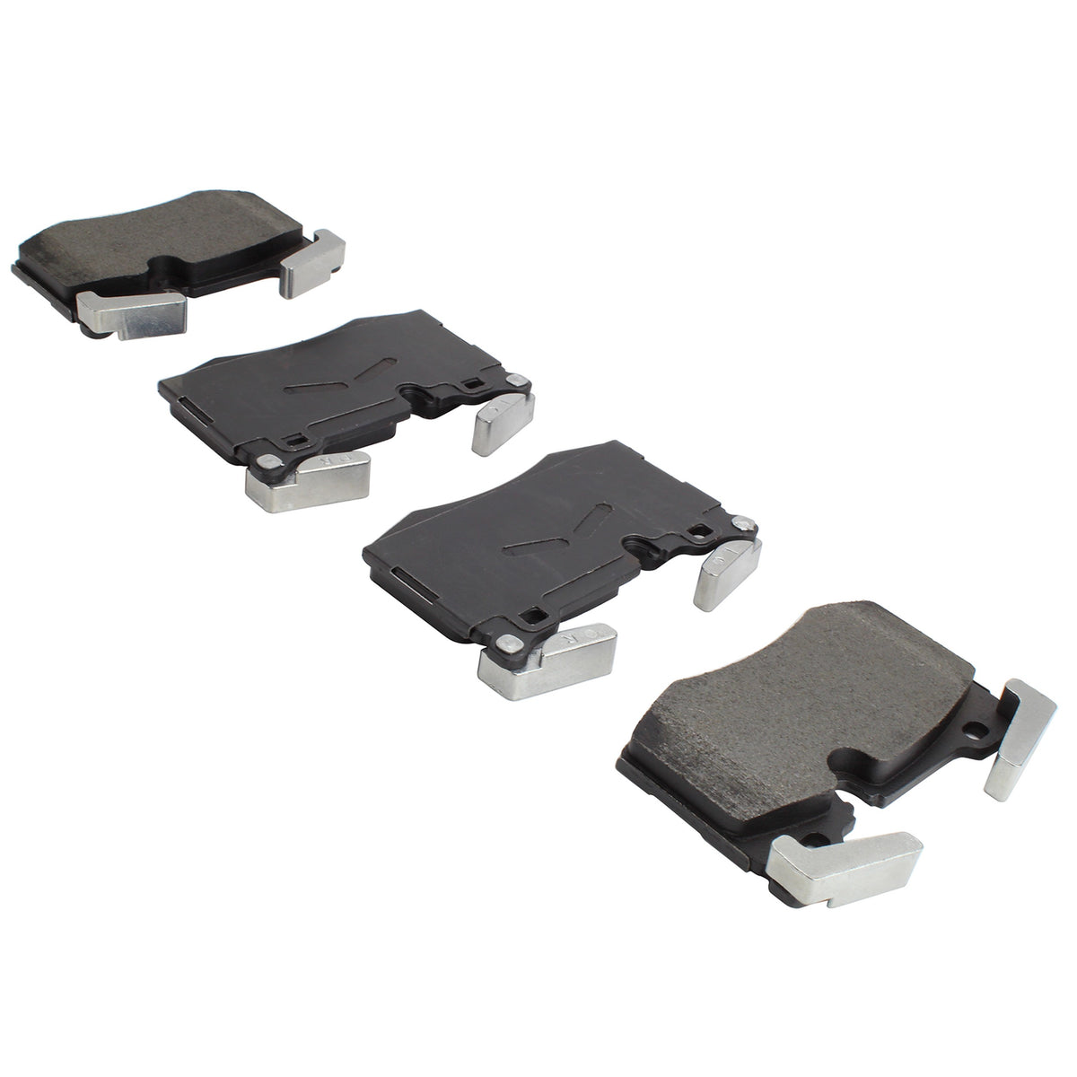 Quality-Built Black Series Semi-Metallic Brake Pads 1003-1403M