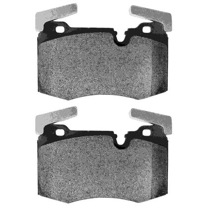 Quality-Built Black Series Semi-Metallic Brake Pads 1003-1403M