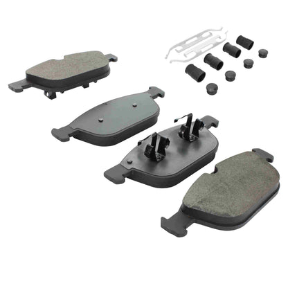 Quality-Built Black Series Semi-Metallic Brake Pads 1003-1412M