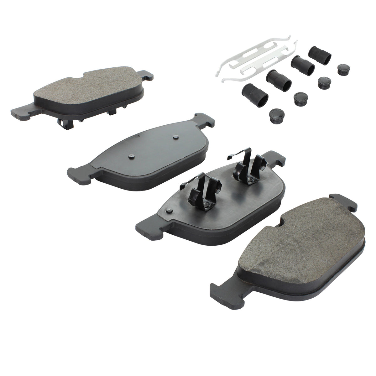 Quality-Built Black Series Semi-Metallic Brake Pads 1003-1412M