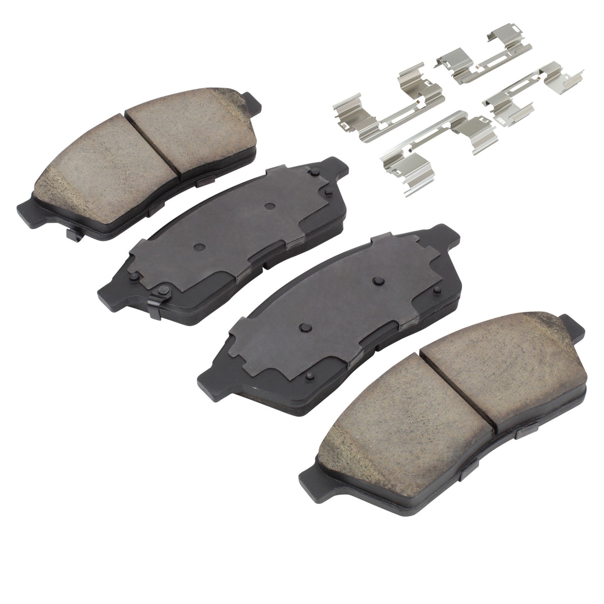 Quality-Built Black Series Semi-Metallic Brake Pads 1003-1422M
