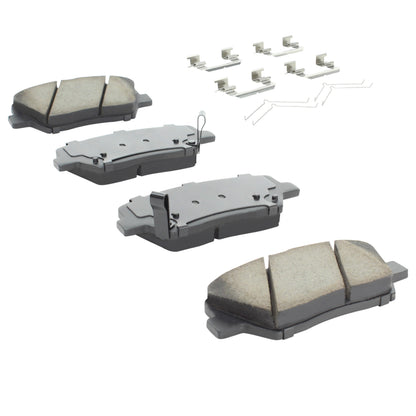 Quality-Built Black Series Ceramic Brake Pads 1003-1432C