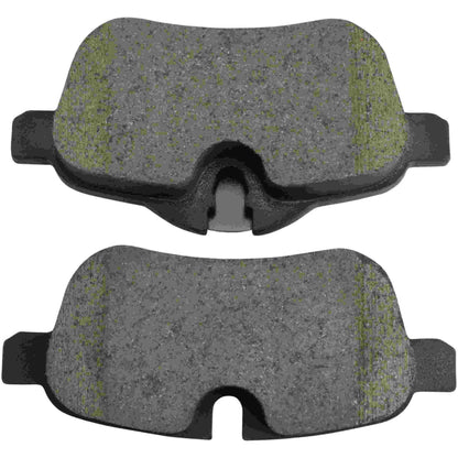 Quality-Built Black Series Semi-Metallic Brake Pads 1003-1433M