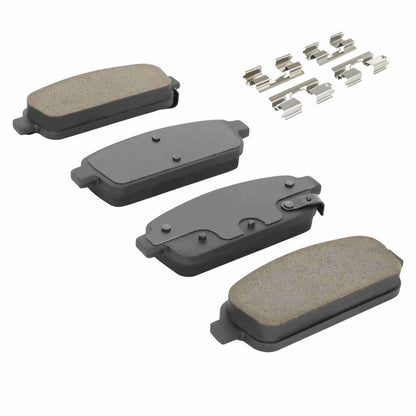 Quality-Built Black Series Ceramic Brake Pads 1003-1468C