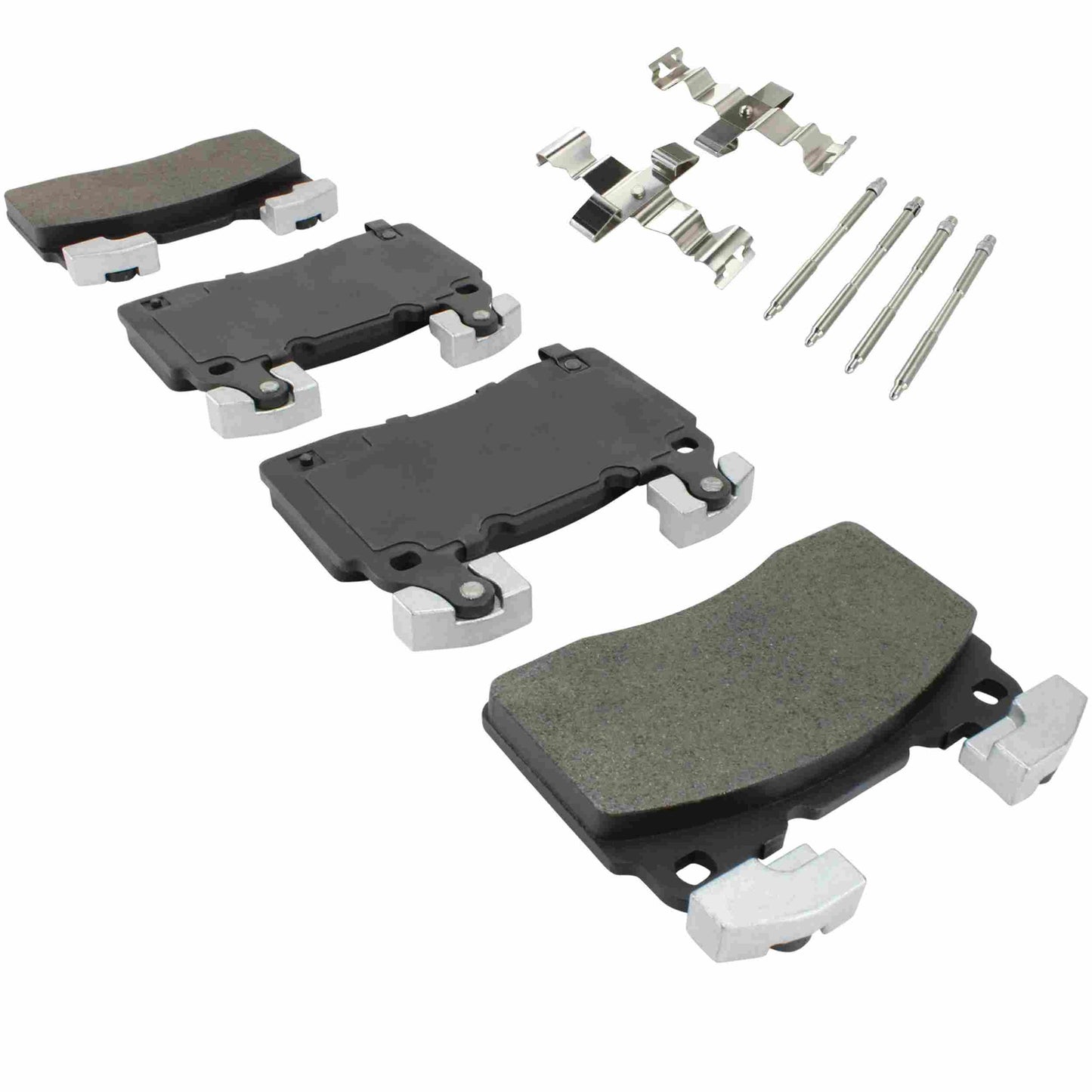 Quality-Built Black Series Semi-Metallic Brake Pads 1003-1474BM