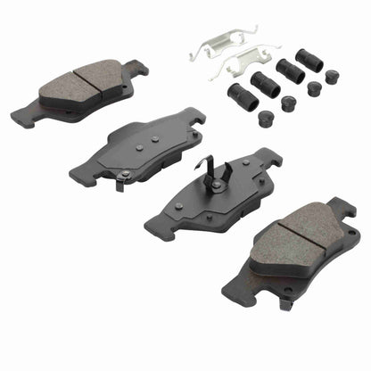 Quality-Built Black Series Ceramic Brake Pads 1003-1498C