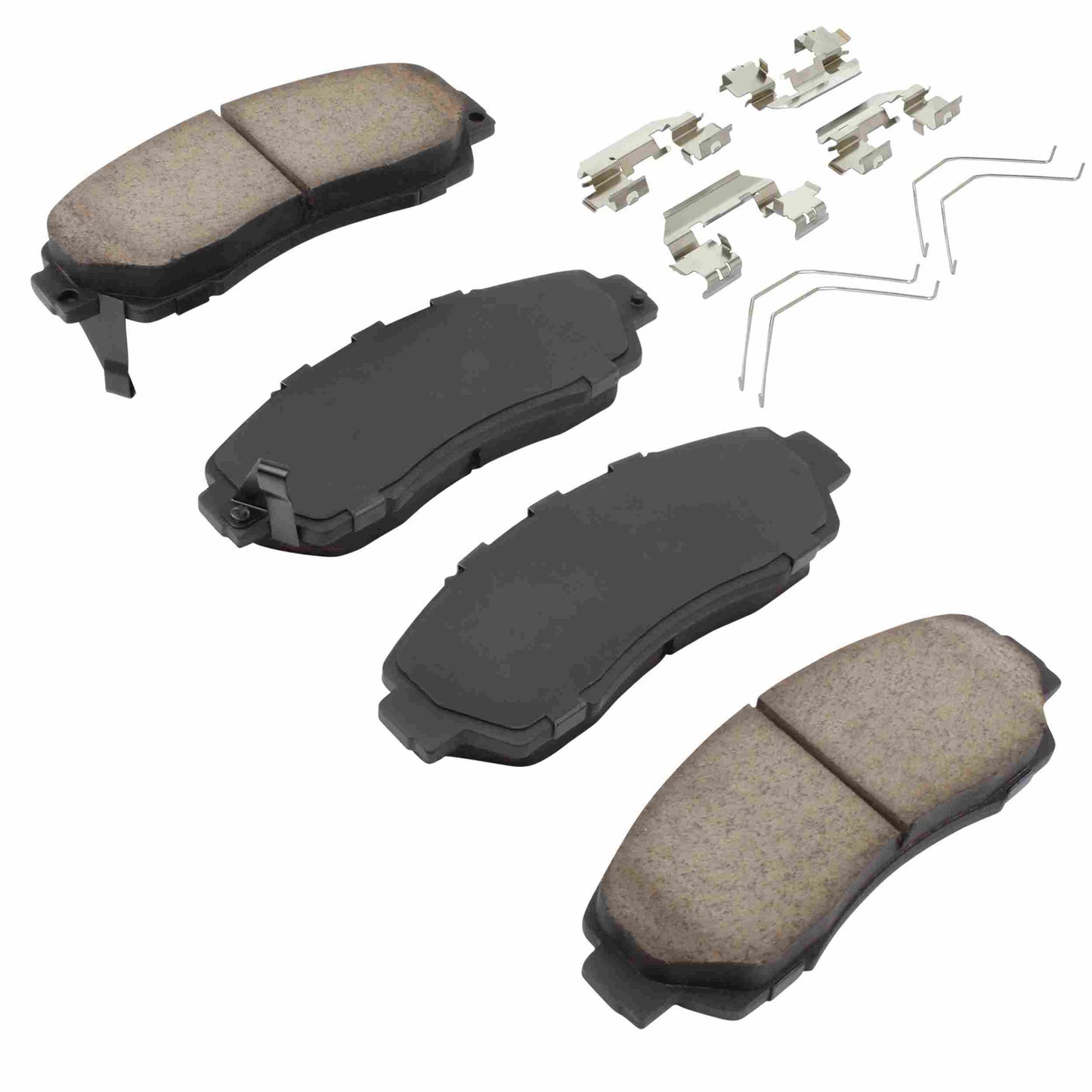 Quality-Built Black Series Ceramic Brake Pads 1003-1521AC